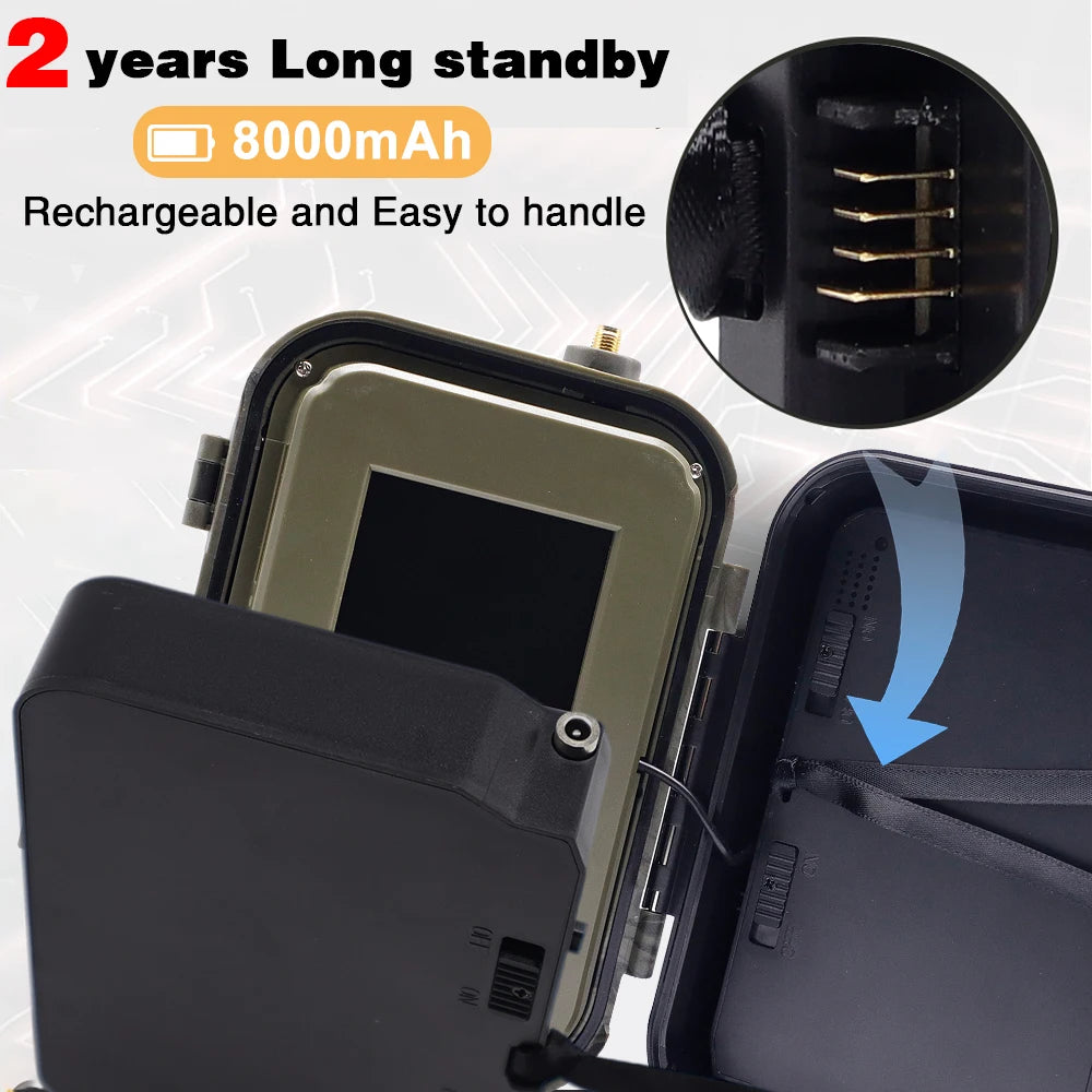 SUNTEKCAM 4G Dual Lens Trail Camera HC-950Pro – 36MP 4K Video for Hunting & Surveillance