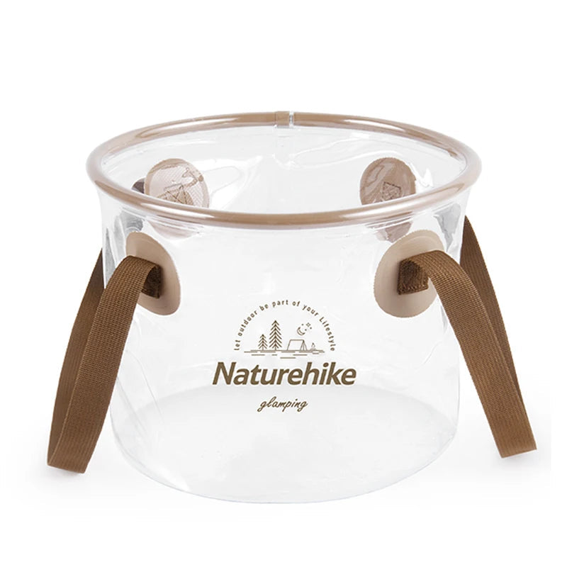 NATUREHIKE Foldable 20L Water Bucket for Camping, BBQ, and Travel