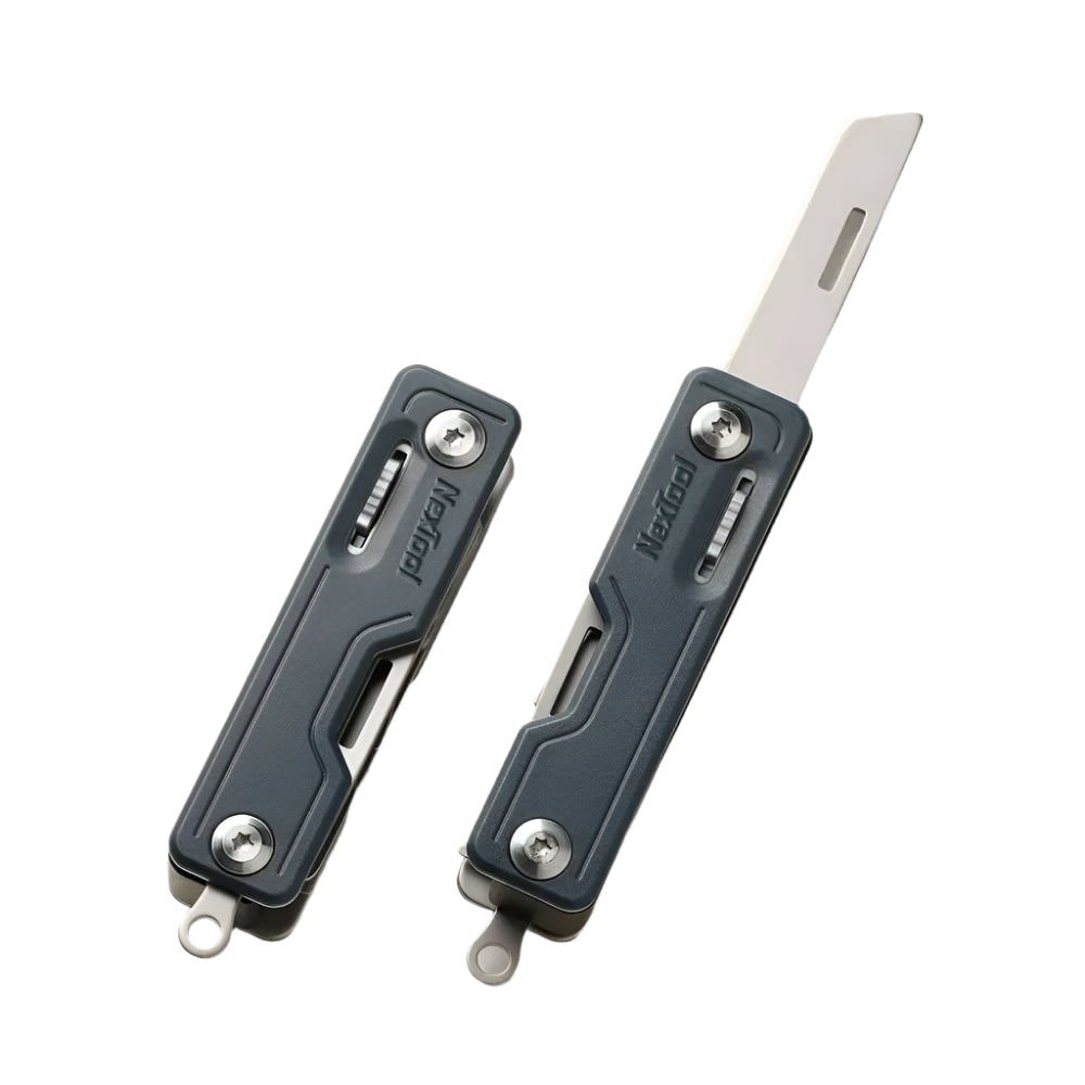 NEXTOOL 10-in-1 Folding Knife with Scissors and Screwdriver for Camping and EDC