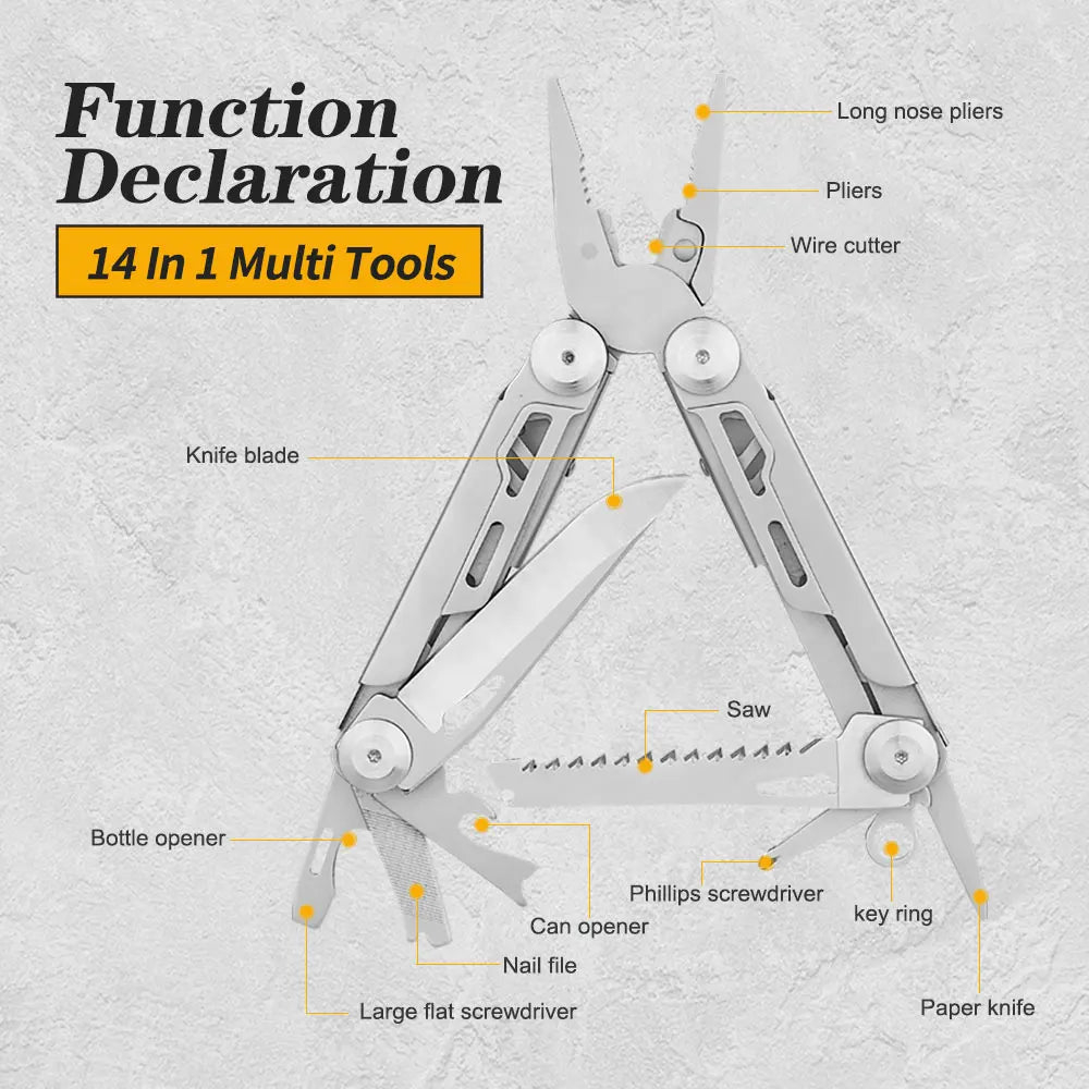 MAARTEN 13-in-1 Multifunctional Tool – Perfect Gift for Men
