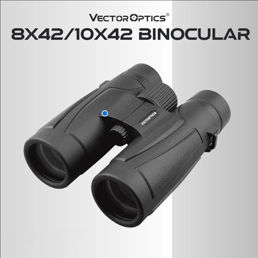 Vector Optics 8X42 / 10X42 Binoculars – Waterproof BAK7 Hunting & Camping Telescope