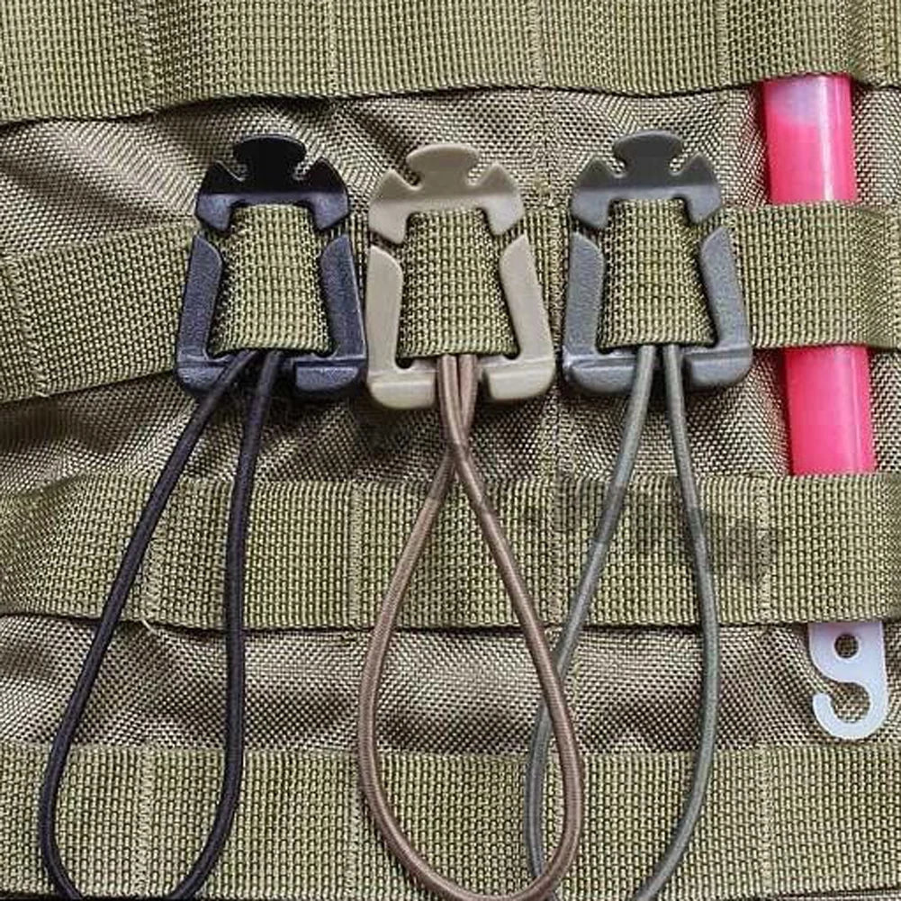 2pcs Backpack Buckle Carabiner Clips for Camping and Outdoor Use