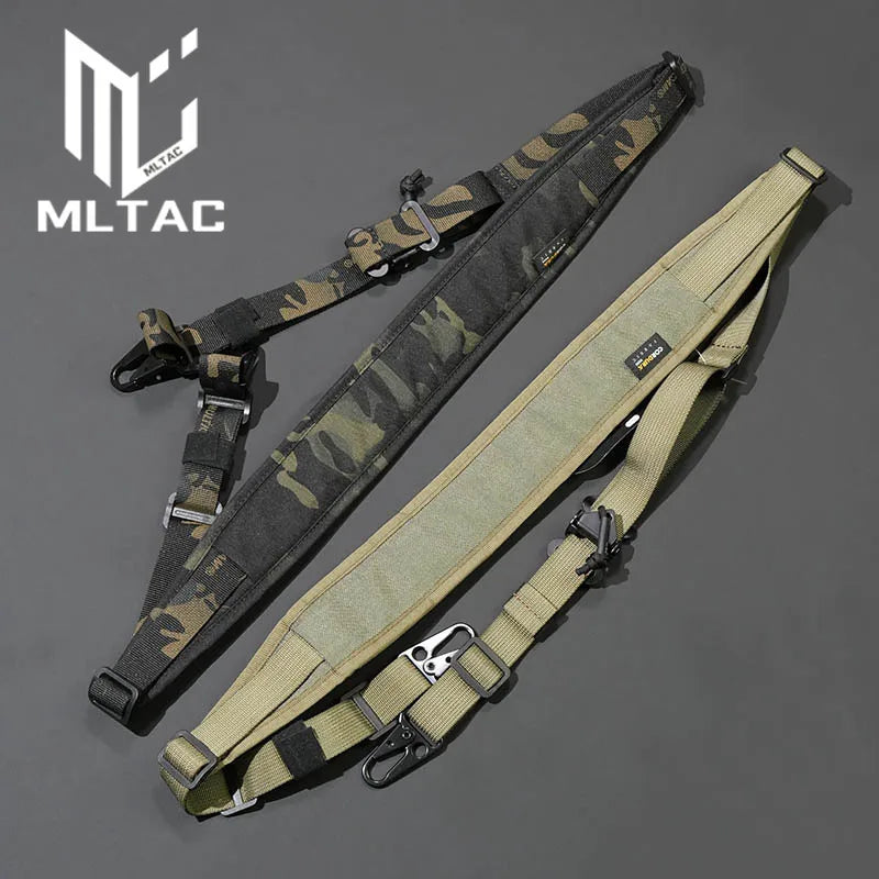 Modular Tactical Sling – Convertible 1-Point/2-Point Padded Strap for Shooting and Hunting