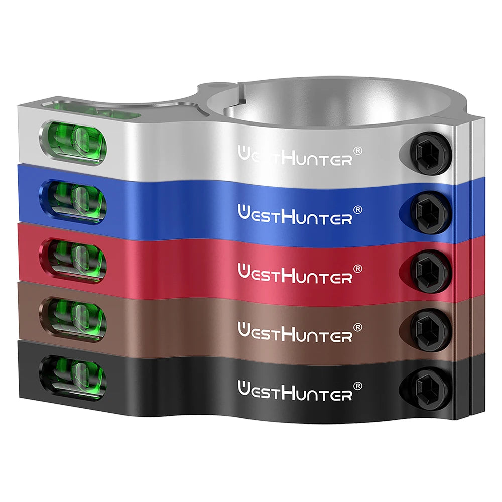 WESTHUNTER Scope Bubble Level – Spirit Level for 25.4mm, 30mm, 34mm Riflescope Rings