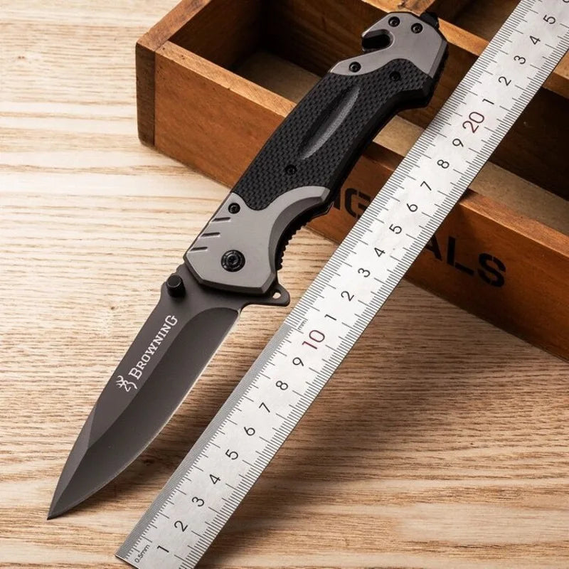 Outdoor Multitool Folding Knife – High Hardness Tactical Knife for Camping, Hunting & Survival