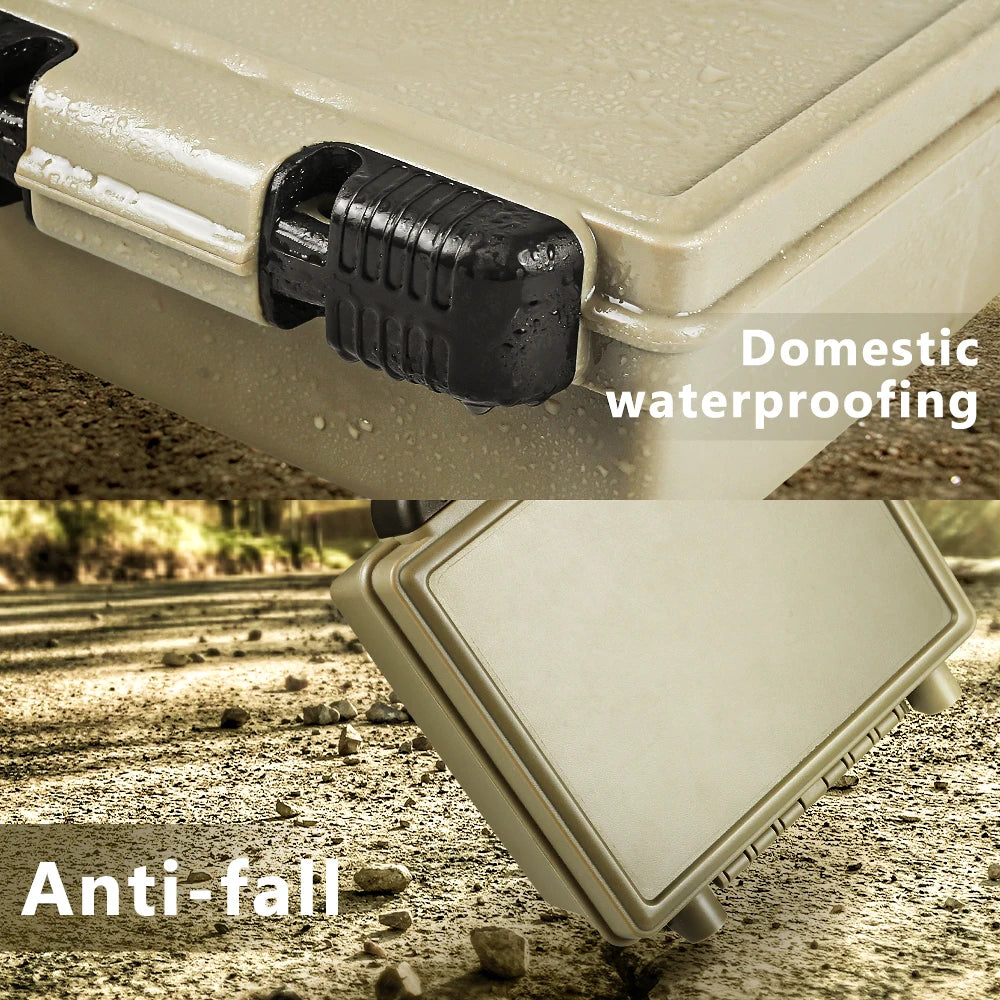 AIRSSON Bullet Box – 50/99 Round Ammo Storage Case for 9mm, .223/5.56mm, 7.62x39mm