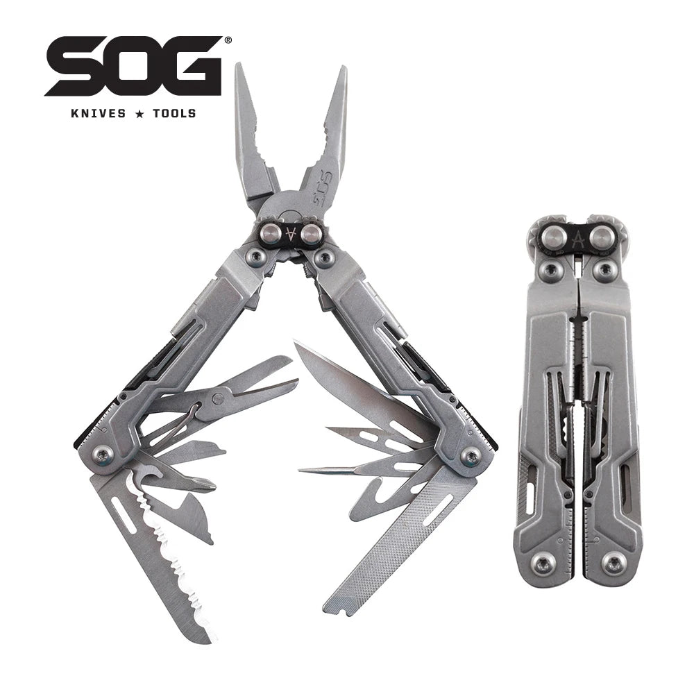 SOG PowerPint 18-in-1 Multi-Tool Folding Pliers PP1001-CP