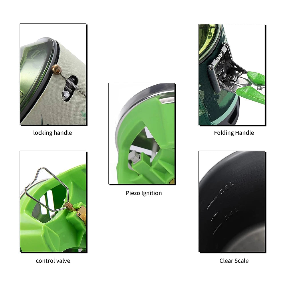 FIRE MAPLE Fixed Star X3 – Compact & Efficient Camping Cooking System
