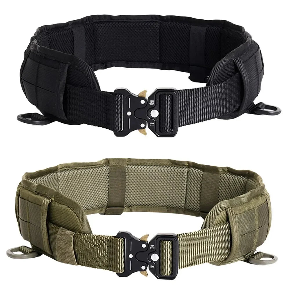 MOLLE Adjustable Tactical Waistbelt – Quick Release and Durable for Outdoor and Combat Use