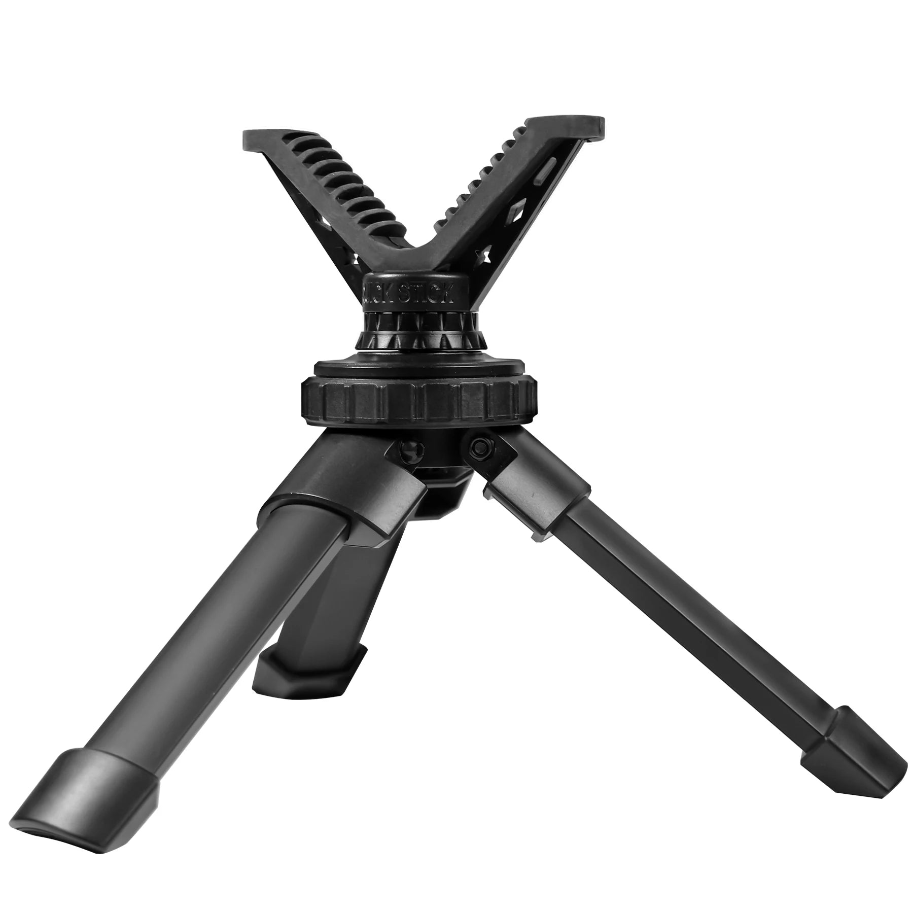Compact Tactical Shooting Tripod – Adjustable V Yoke Rifle Rest for Hunting and Outdoors