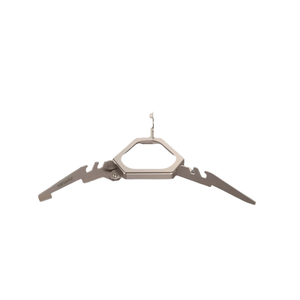 FIRE MAPLE ASH Titanium Gas Canister Stand – Ultralight Folding Fuel Stabilizer for Camping & Hiking