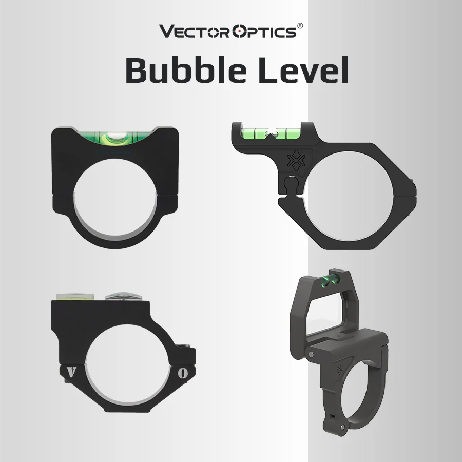 Vector Optics 30/34Mm Bubble Level On The Side of The Ring Fits 30/34 Mm Rifle Scopes