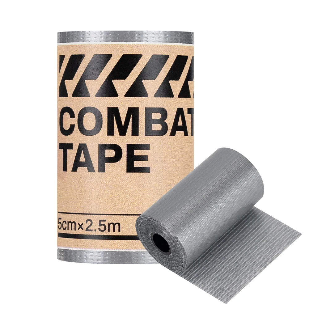 RHINO RESCUE Duct Tape Weatherproof Combat-Grade Adhesive for Emergency & Multi-Purpose Use