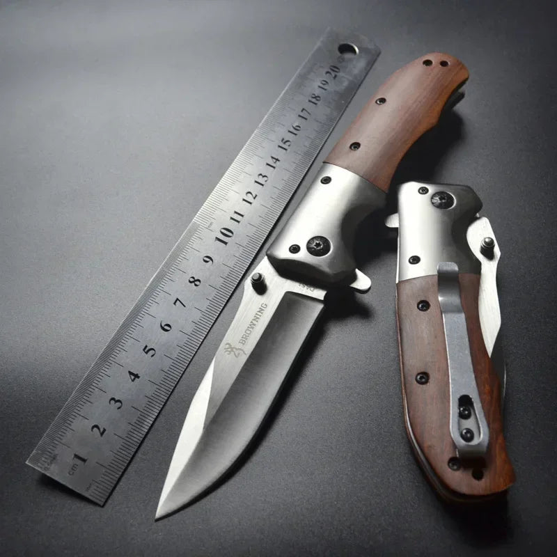 Outdoor Folding Knife – High Hardness Tactical Pocket Knife for Survival & Camping