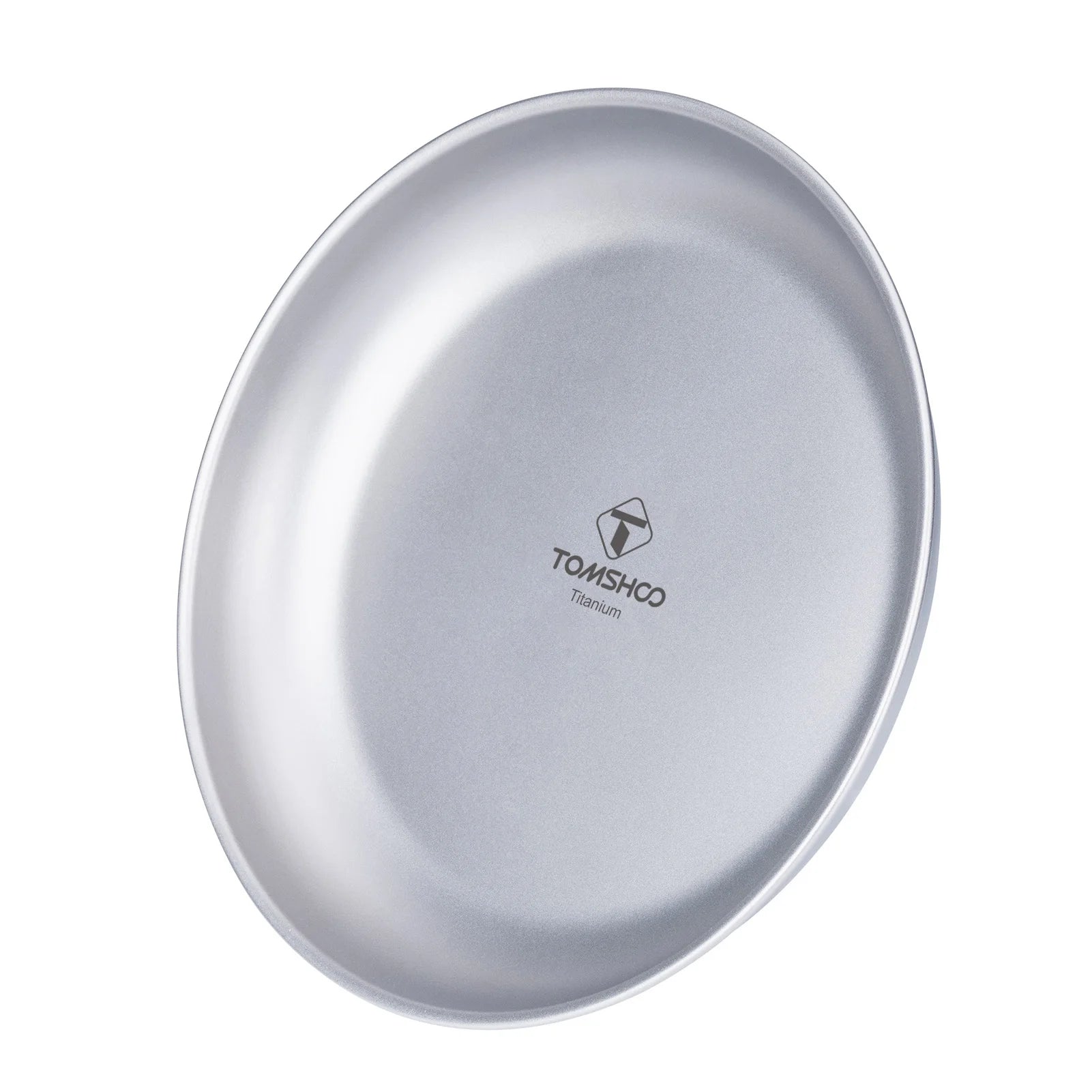 TOMSHOO Titanium Camping Plate – Ultralight & Durable Tableware for Outdoor & Travel
