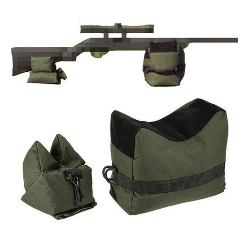 RUIN HAWK Front & Rear Rifle Rest Bag Set – Tactical Shooting Support for Hunting & Bench Use