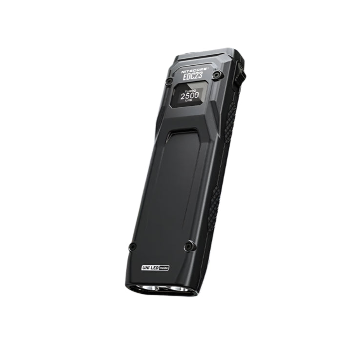 NITECORE EDC23 USB-C Rechargeable Flashlight 2500lm Slim Pocket Tactical Torch