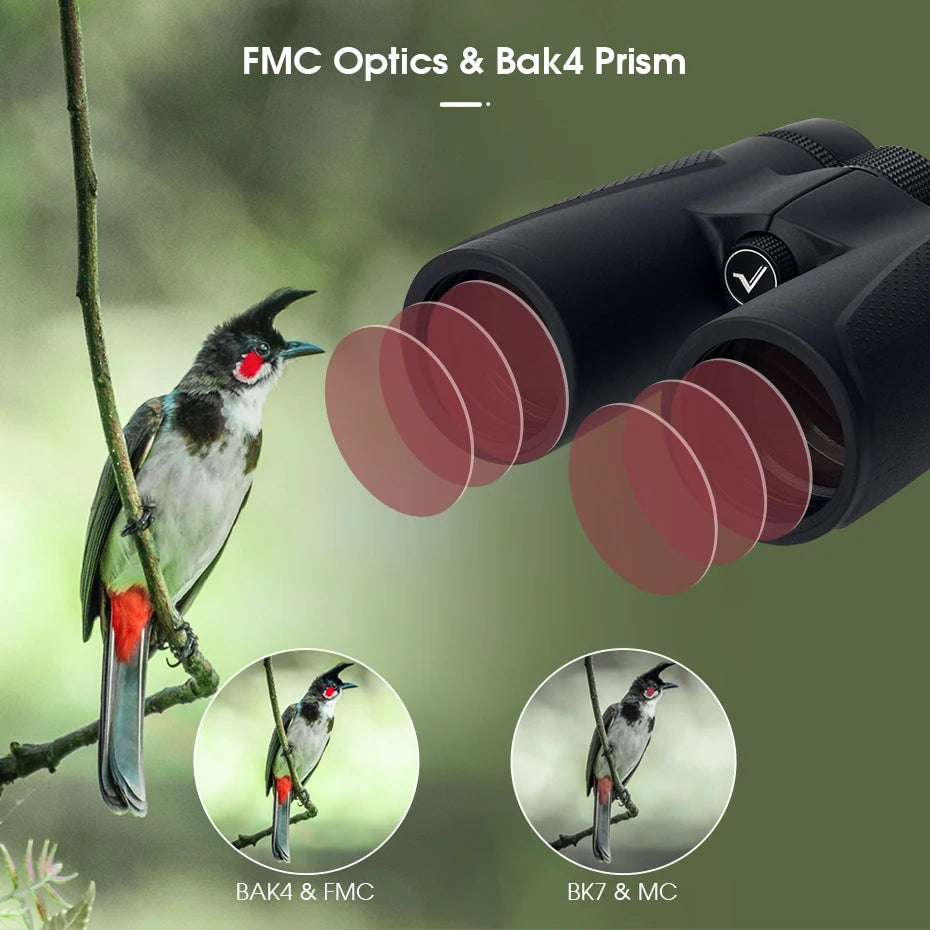 SVBONY SV202 ED Binoculars – Waterproof BAK4 Optics for Birdwatching & Stargazing