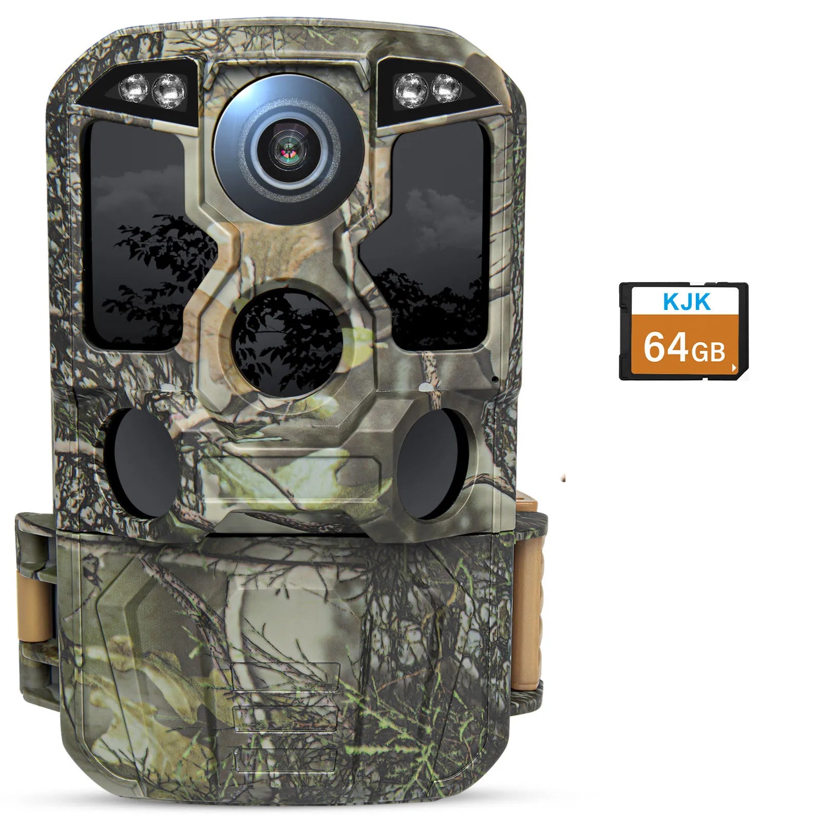 KJK 4K 48MP WiFi Trail Camera with 0.05s Trigger & IP67 Night Vision Protection