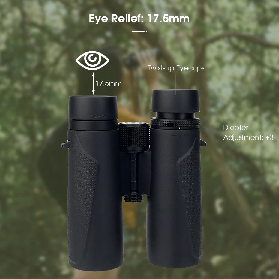 SVBONY SV202 ED Binoculars – Waterproof BAK4 Optics for Birdwatching & Stargazing