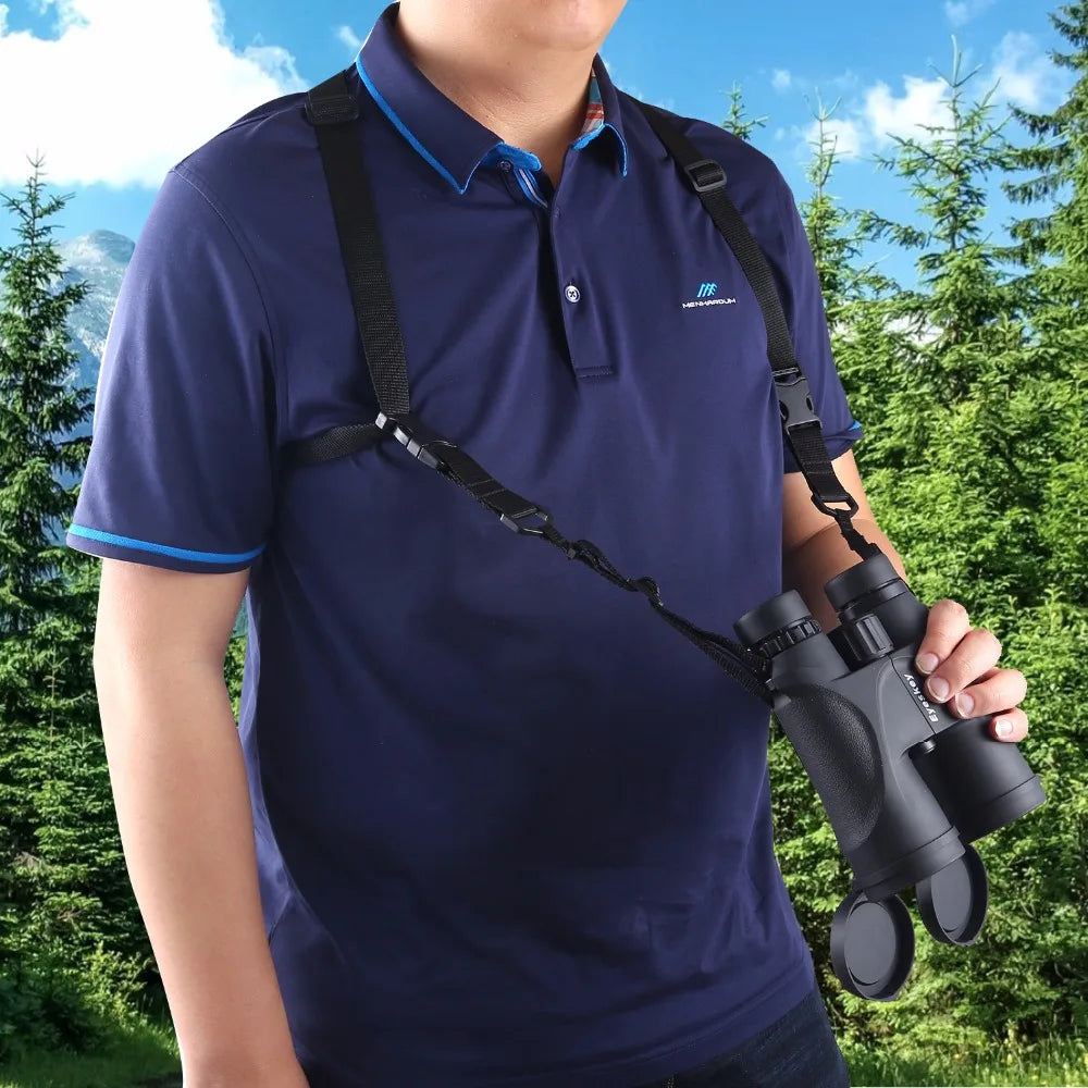 EYESKYE X-Shaped Adjustable Binocular Harness Strap for Camera and Optics Gear