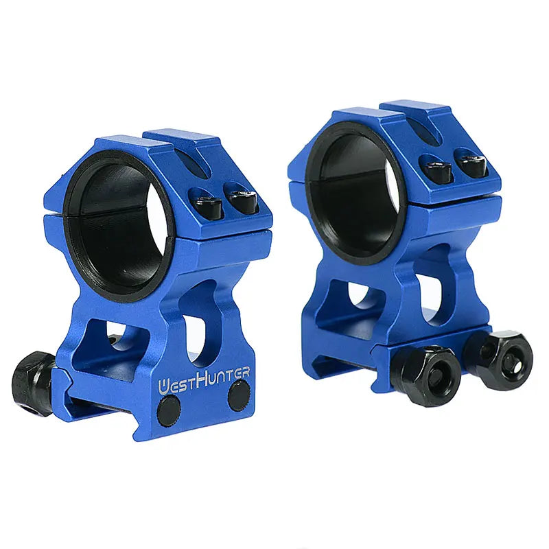WESTHUNTER Universal Tactical Rifle Scope Mounts – Dual Rings for 25.4MM/30MM Scopes