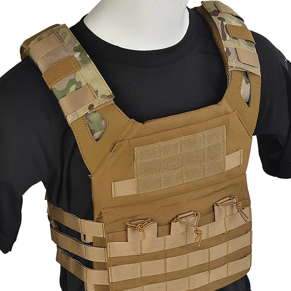 TACTIFANS Tactical Vest Shoulder Pads – Padded Strap Cushions for Plate Carriers
