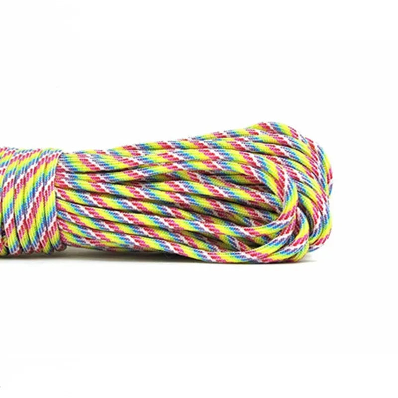 SPORTFANS 550 Paracord 4mm 7-Strand – Durable Survival Rope for Camping and Hiking