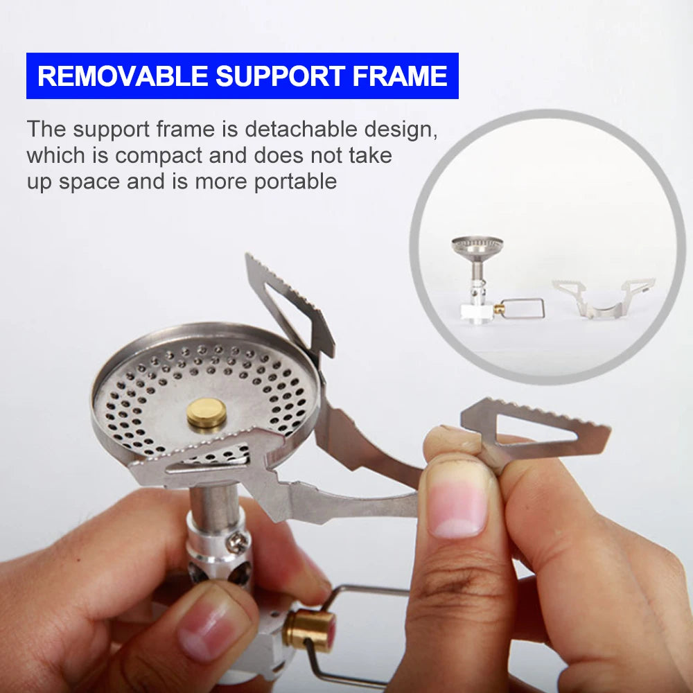 WIDESEA Portable Camping Gas Burner – Lightweight Mini Stove for Outdoor Cooking & Hiking