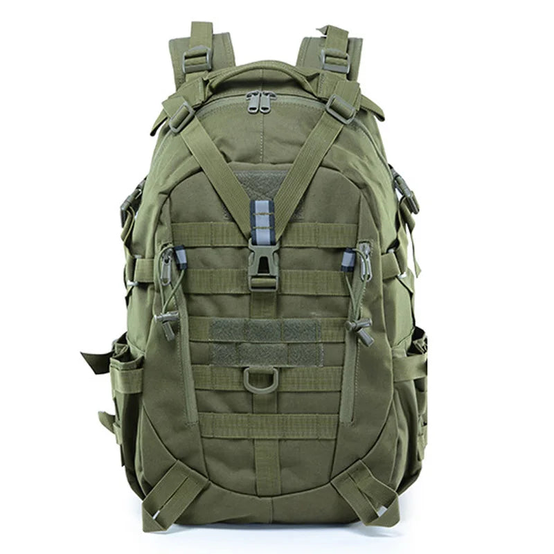 FURUKROA 40L Tactical Camping Backpack – Durable MOLLE Rucksack for Outdoor Adventures