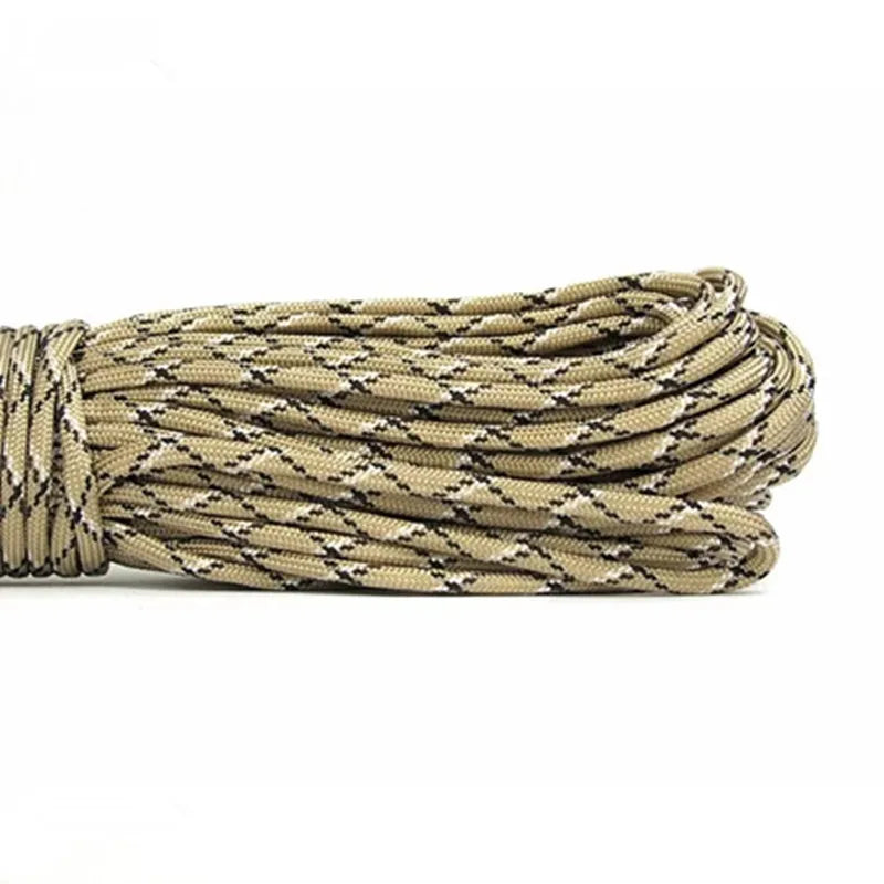 SPORTFANS 550 Paracord 4mm 7-Strand – Durable Survival Rope for Camping and Hiking