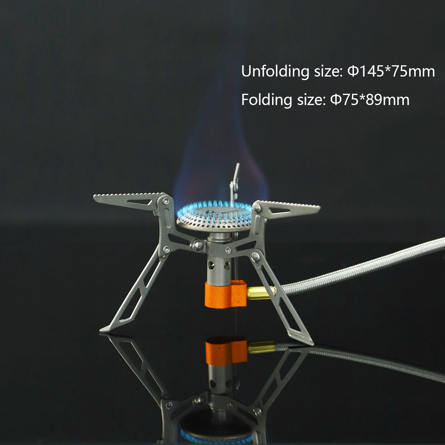 FIRE MAPLE FMS-117T Titanium Stove – Ultralight Portable Gas Burner for Camping & Hiking