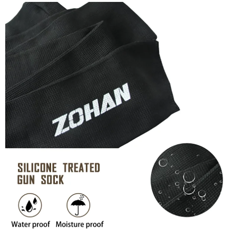 ZOHAN Rifle Gun Sock with Shoulder Strap – Protective Cover for Rifles, Shotguns, and Airsoft Guns