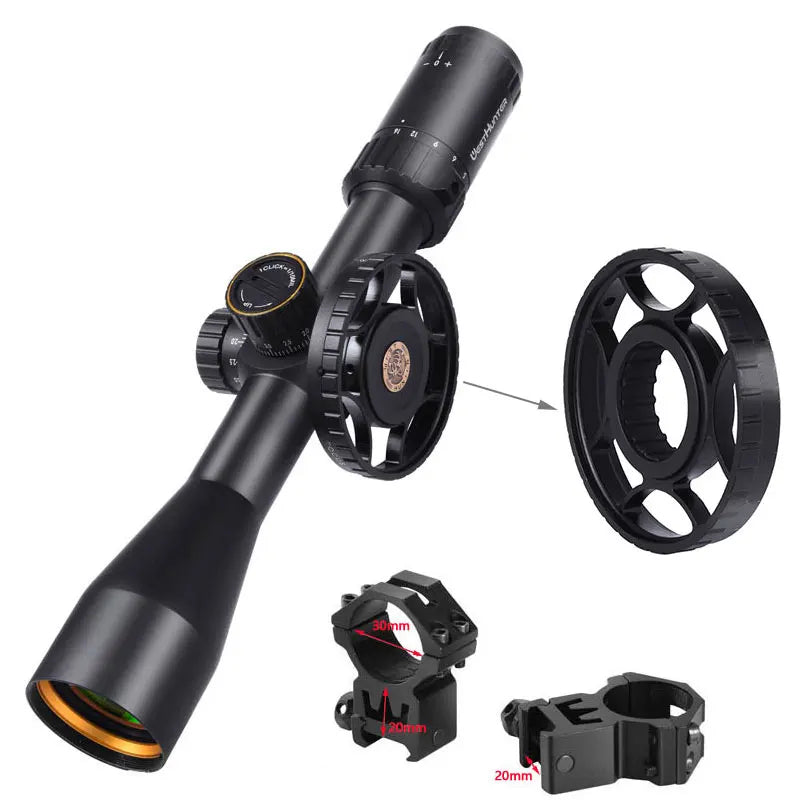WESTHUNTER HD 4-16X44 FFP Riflescope – Tactical First Focal Plane Scope for Hunting