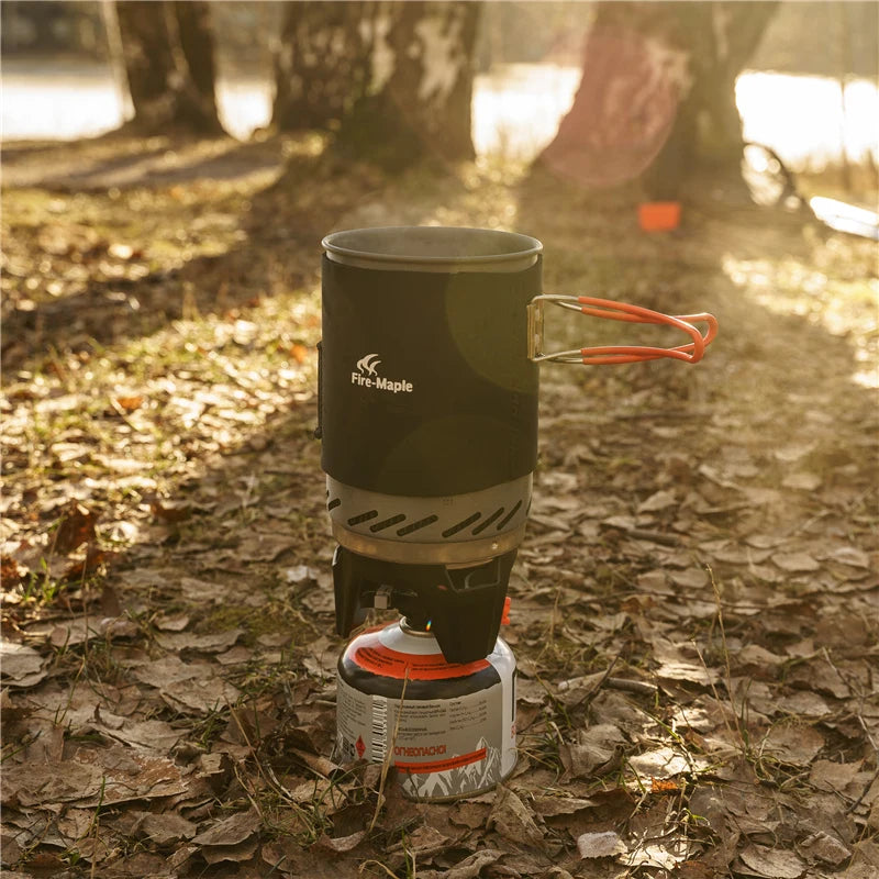FIRE MAPLE Star X1 Camping Stove – High-Efficiency Cooking System with Heat Exchanger