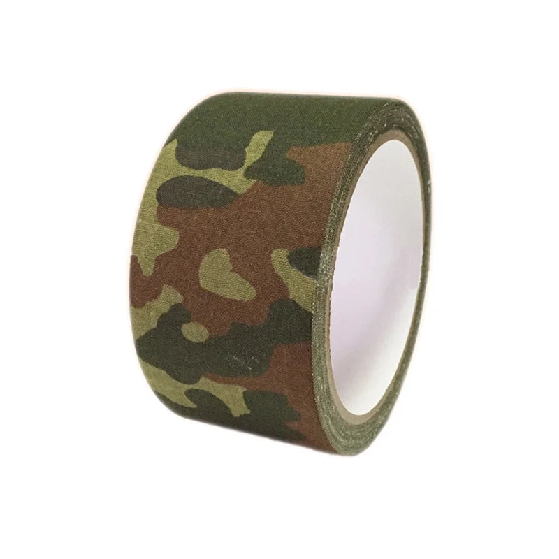 SUNMOON CAMP 5M Outdoor Camouflage Tape – Self-Adhesive Camo Wrap for Hunting & Tactical Gear