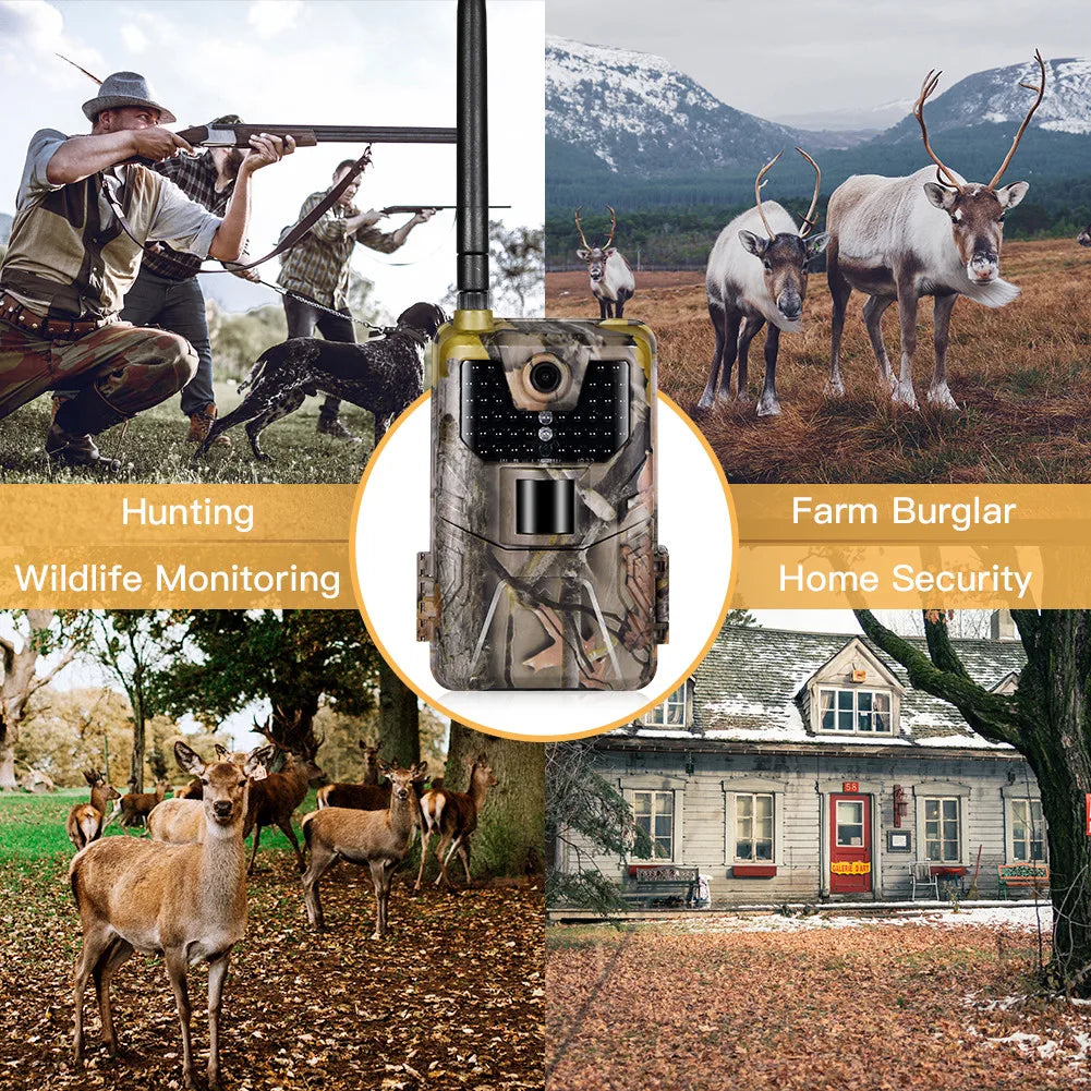 SUNTEKCAM HC900M 20MP 1080P 2G MMS SMTP Trail Camera – Wireless Night Vision Hunting Cam