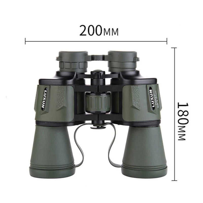 LUXUN 20x50 HD Zoom Hunting Binoculars BAK4 Prism Wide Angle Telescope