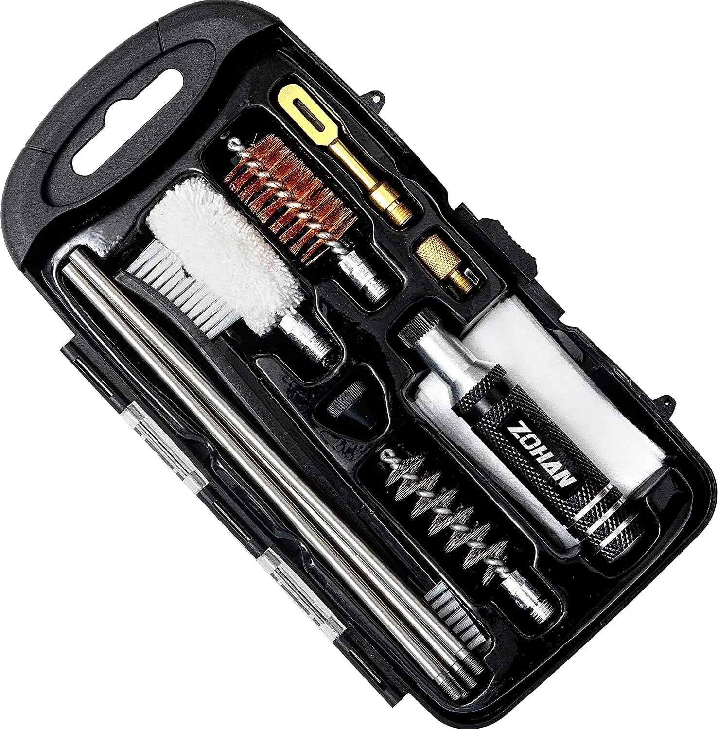 ZOHAN Universal Gun Cleaning Kit for 12 Gauge Shotgun – Portable Barrel Cleaner Tool