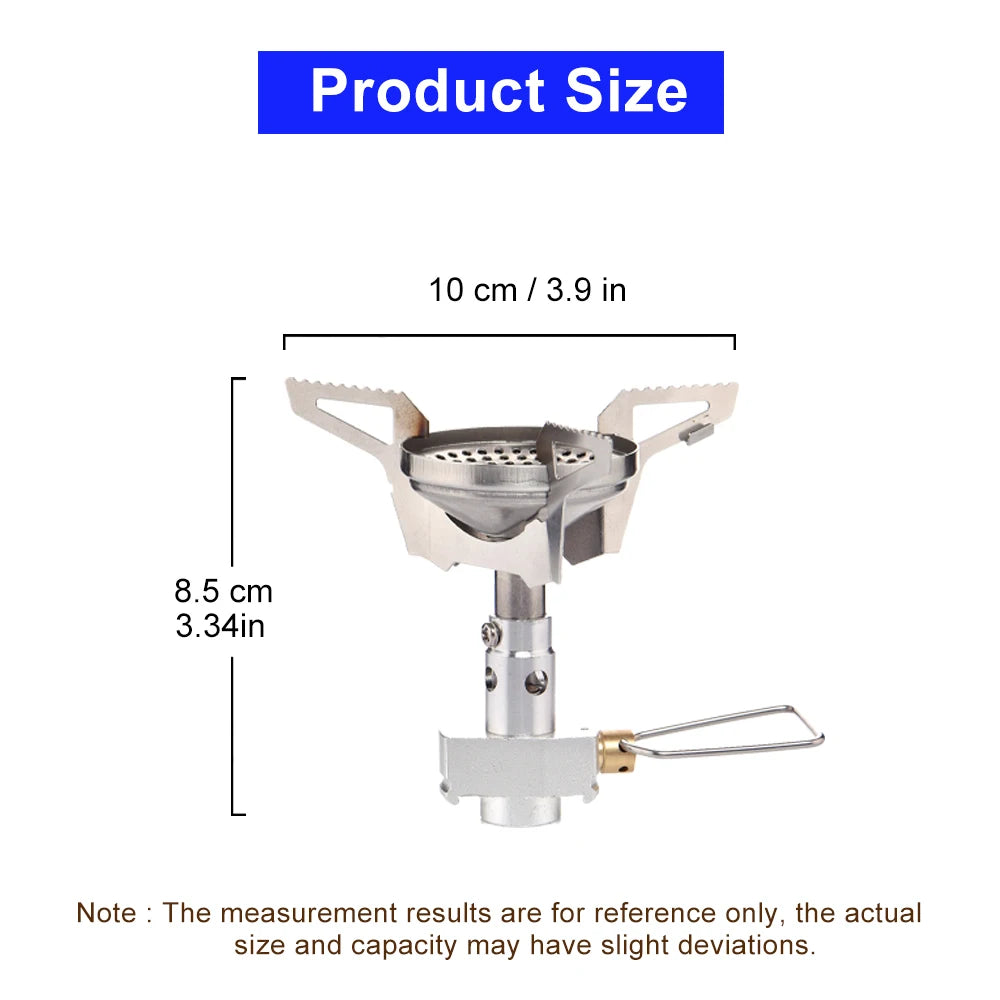 WIDESEA Portable Camping Gas Burner – Lightweight Mini Stove for Outdoor Cooking & Hiking