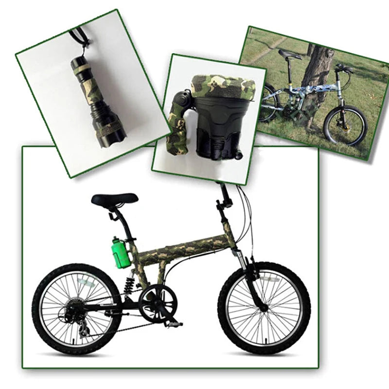 Multi-functional Camo Tape Non-Woven Self-Adhesive for Hunting and Tactical Use