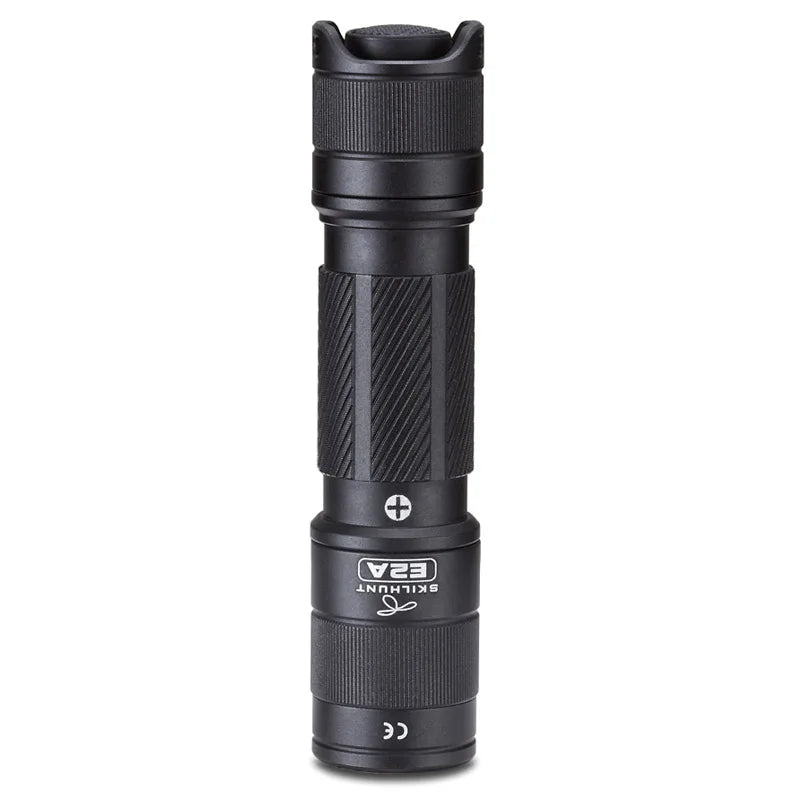 SKILHUNT E2A Compact EDC Flashlight – 600 Lumen AA/14500 Pocket Torch for Outdoor Use