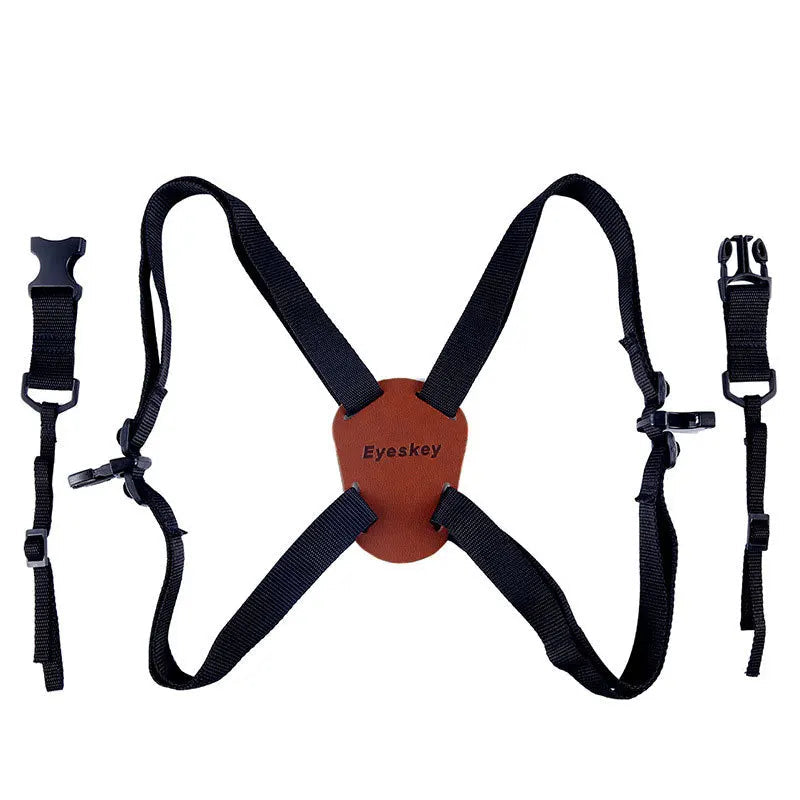 EYESKYE X-Shaped Adjustable Binocular Harness Strap for Camera and Optics Gear