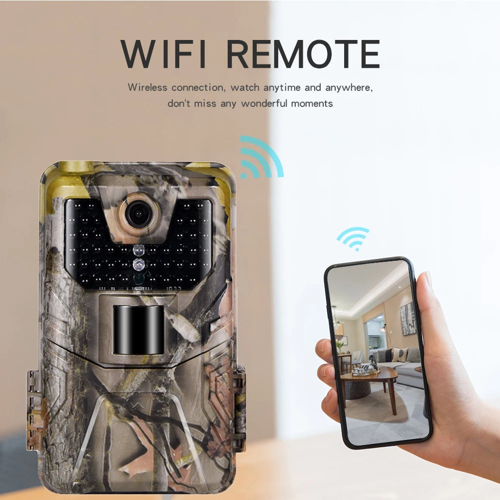 SUNTEKCAM WIFI900PRO 30MP 4K Trail Camera – WiFi Bluetooth Night Vision Hunting Cam