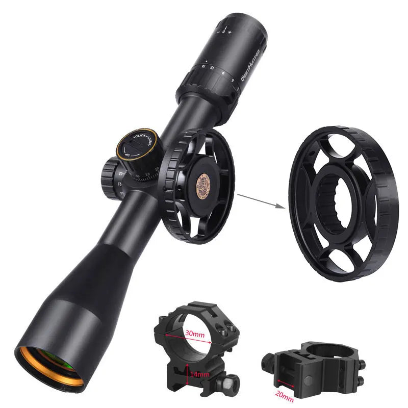 WESTHUNTER HD 4-16X44 FFP Riflescope – Tactical First Focal Plane Scope for Hunting