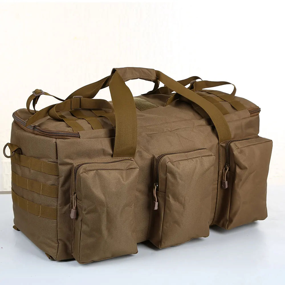 SCIONE 55L Duffel Bag – Tactical Backpack for Travel, Camping, Hiking, and Gym