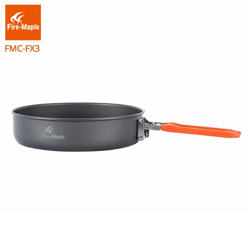 Fire Maple Feast Vulcan 0.9L Frying Pan – Portable Camping Cookware with Foldable Handle