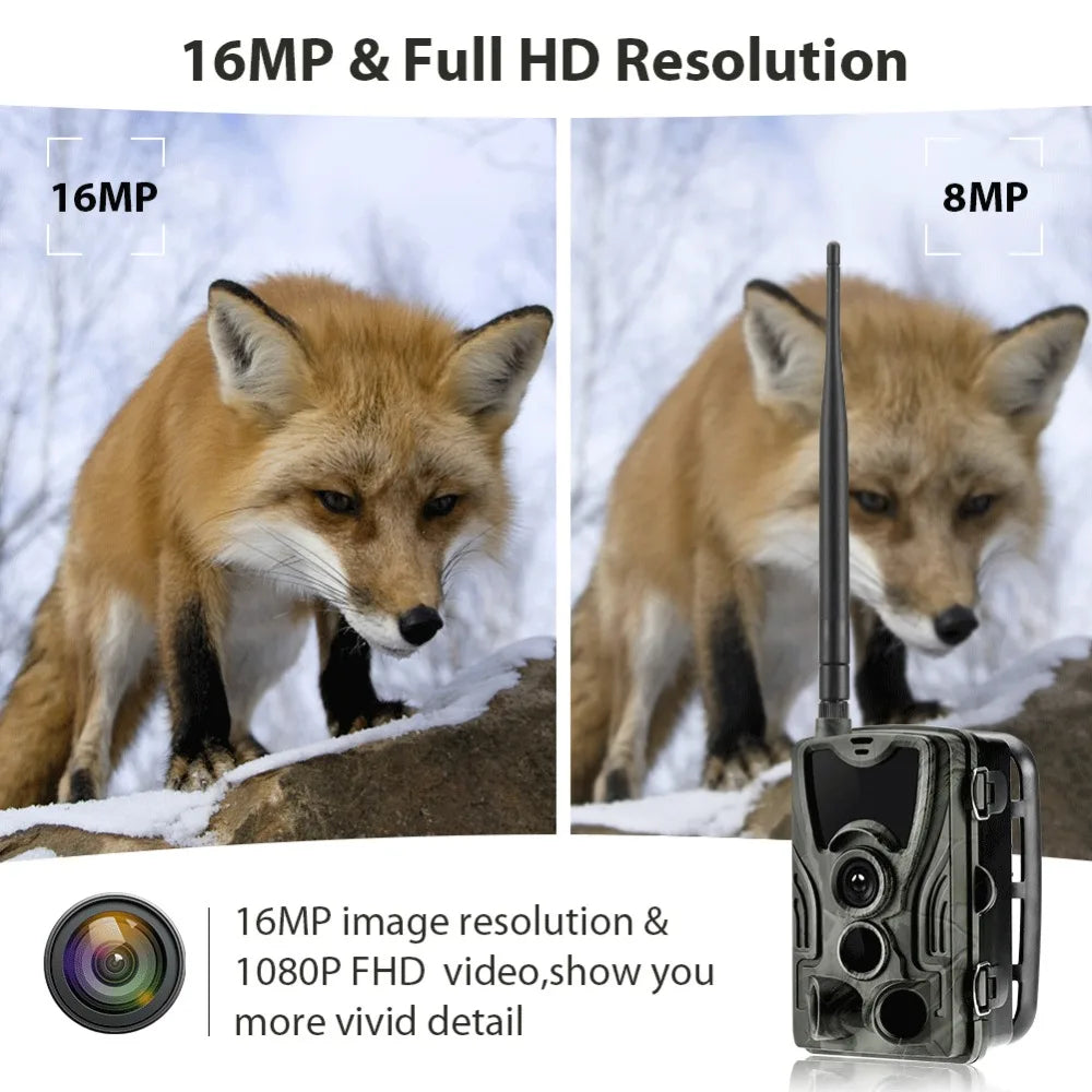 SUNTEKCAM HC801M 20MP 1080P Wireless Trail Camera – 2G MMS SMS SMTP Night Vision Hunting Cam