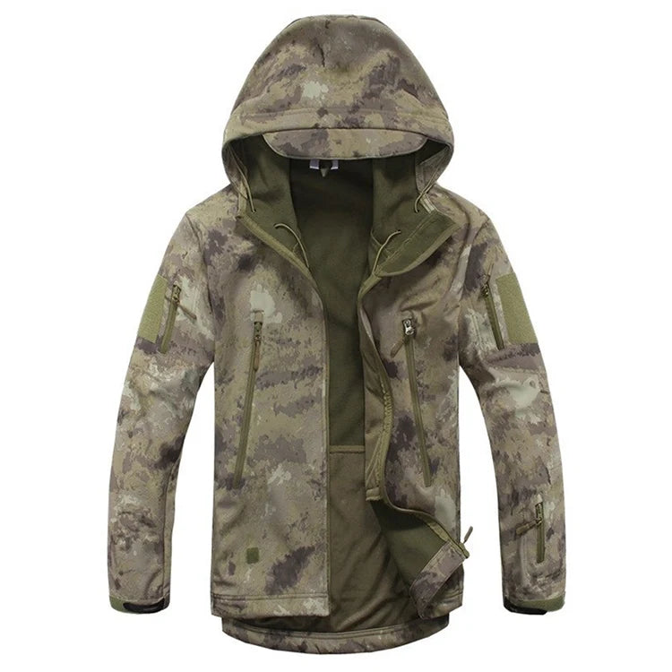REFIRE GEAR Lurker Soft Shell Camouflage Jacket - Waterproof Stealth Hunting Coat for NZ Bush Stalking