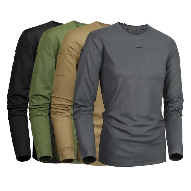 MEGE KNIGHT Coolmax Long Sleeve Shirt - Quick-Dry Base Layer for NZ Four-Season Hunting